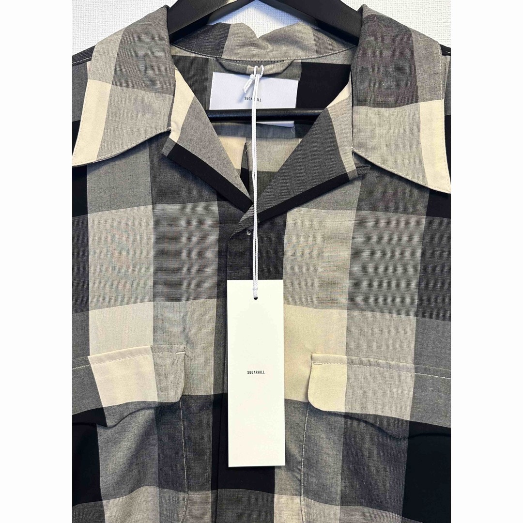 SUGARHILL 22aw BLOCK CHECK SHIRT