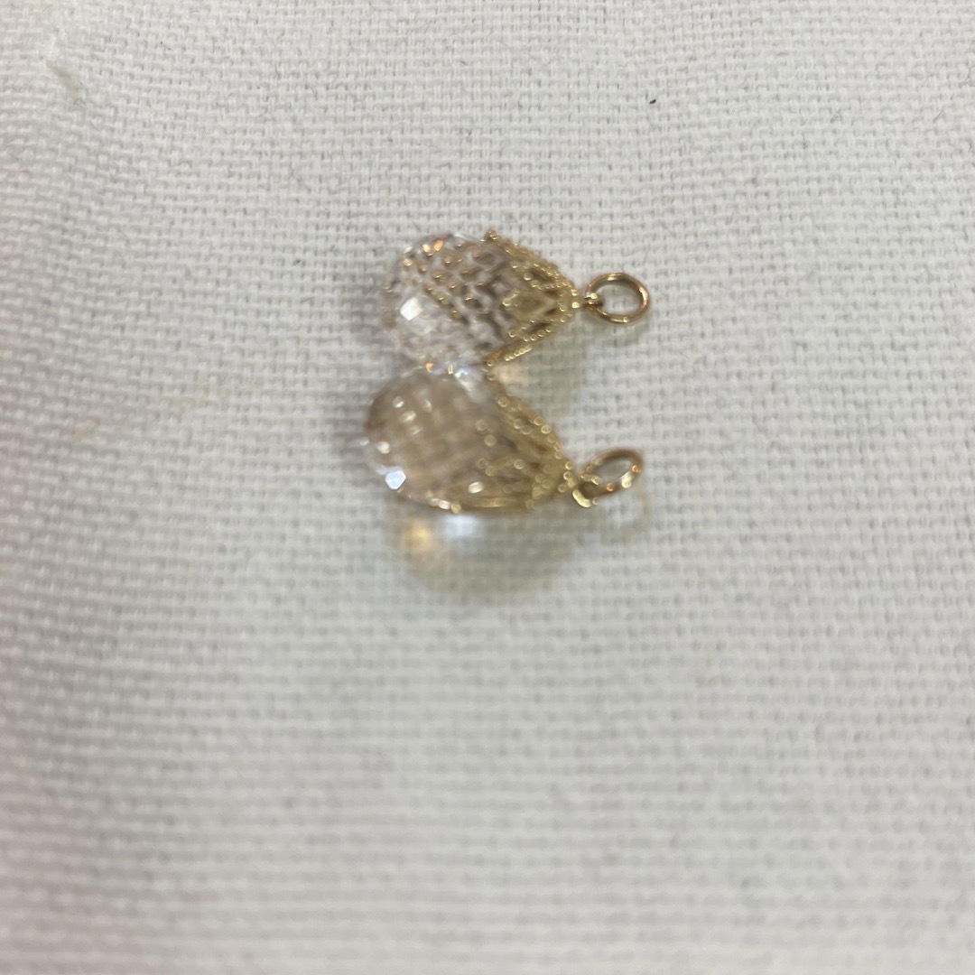agete チャーム① 14k リバーシブル 販売証明書付き- agete チャーム① 14k リバーシブル 販売証明書付き-