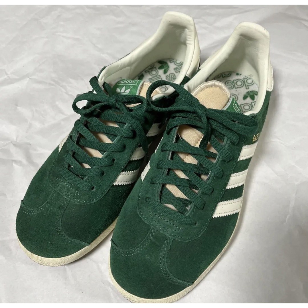 adidas gazelle 24cm グリーン