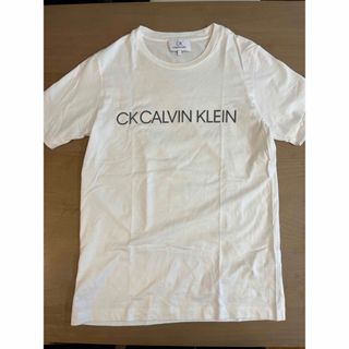 カルバンクライン(Calvin Klein)のTシャツ 半袖 白 ロゴ ck カルバンクライン CalvinKlein S(Tシャツ(半袖/袖なし))