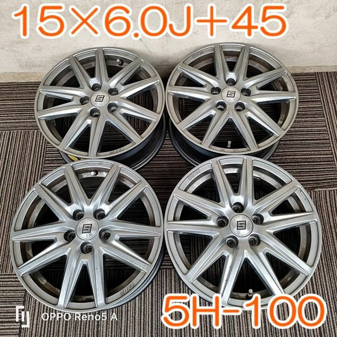 SEIN 15×6.0J+45 PCD 5H×100 YH176-