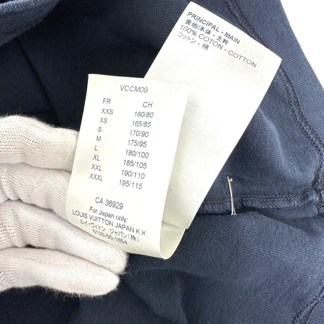 LOUIS VUITTON(ルイヴィトン)のルイヴィトン LOUIS VUITTON インサイドアウト 1A7XSF 半袖Ｔシャツ コットン ネイビー メンズのトップス(Tシャツ/カットソー(半袖/袖なし))の商品写真