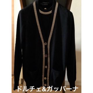 DOLCE&GABBANA　パール装飾カーディガン＆ニット