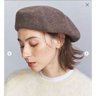 ビューティアンドユースユナイテッドアローズ(BEAUTY&YOUTH UNITED ARROWS)のビューティーアンドユース／メランジ・シンプルベレー帽／BEAUTY&YOUTH(ハンチング/ベレー帽)