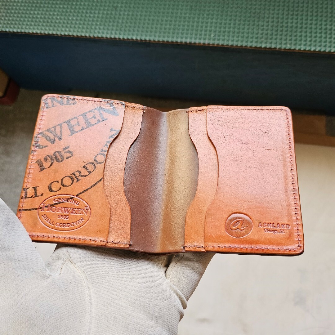 ashlandleather シェルコードバン ウイスキー cordovan ashlandleather シェルコードバン ウイスキー cordovan