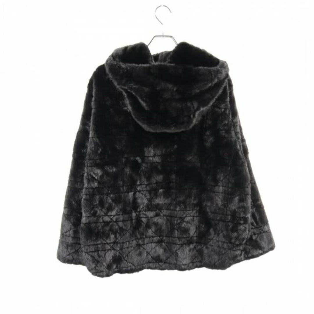 Christian Dior(クリスチャンディオール)の ファー ジャケット ミンク ブラック フード付き レディースのジャケット/アウター(その他)の商品写真