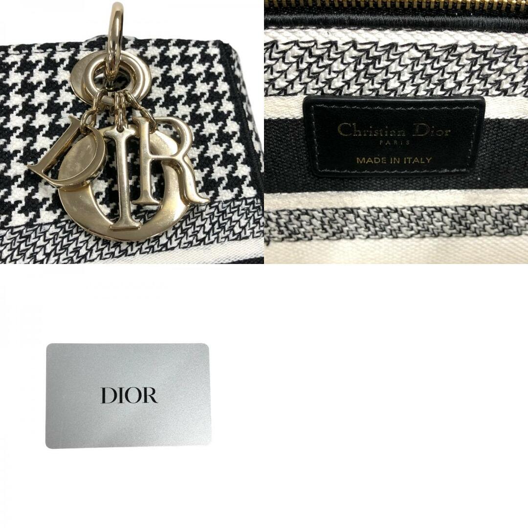クリスチャン・ディオール Christian Dior レディディーライト ミディアム M0565OZAE ブラック ハンドトゥース エンプロイダリー レディース ハンドバッグ 9