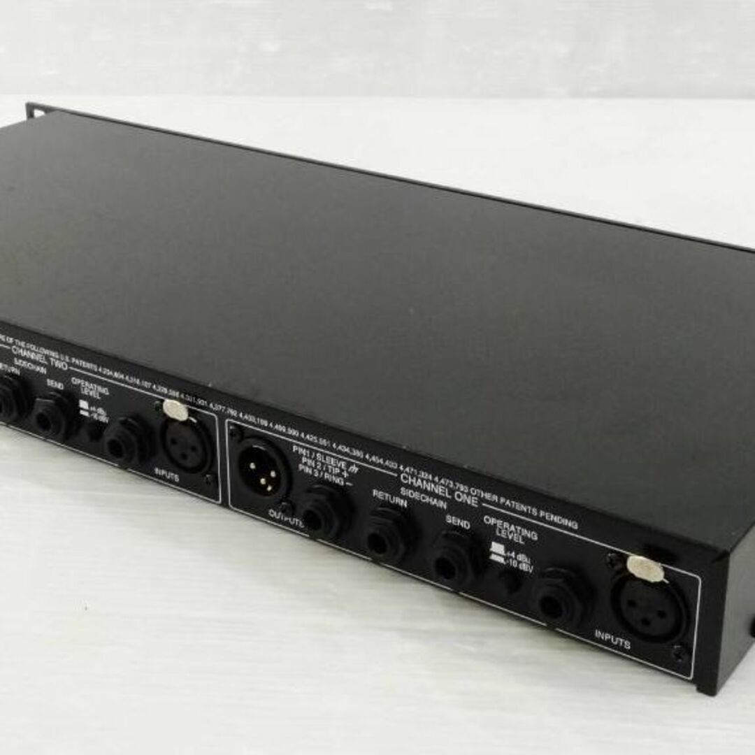 【美品】dbx 2chコンプレッサー/リミッター/ゲート1066