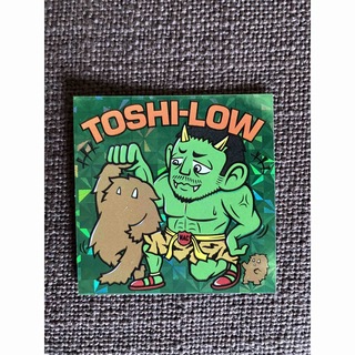 TOSHI-LOW 鬼シール(非売品) ニューアコ2023  ステッカー(ミュージシャン)