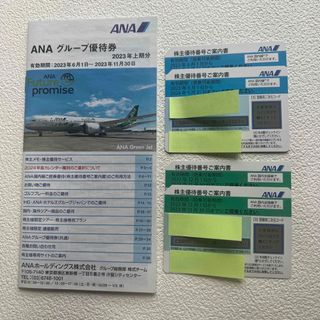 エーエヌエー(ゼンニッポンクウユ)(ANA(全日本空輸))のANA株主優待　　4枚(航空券)