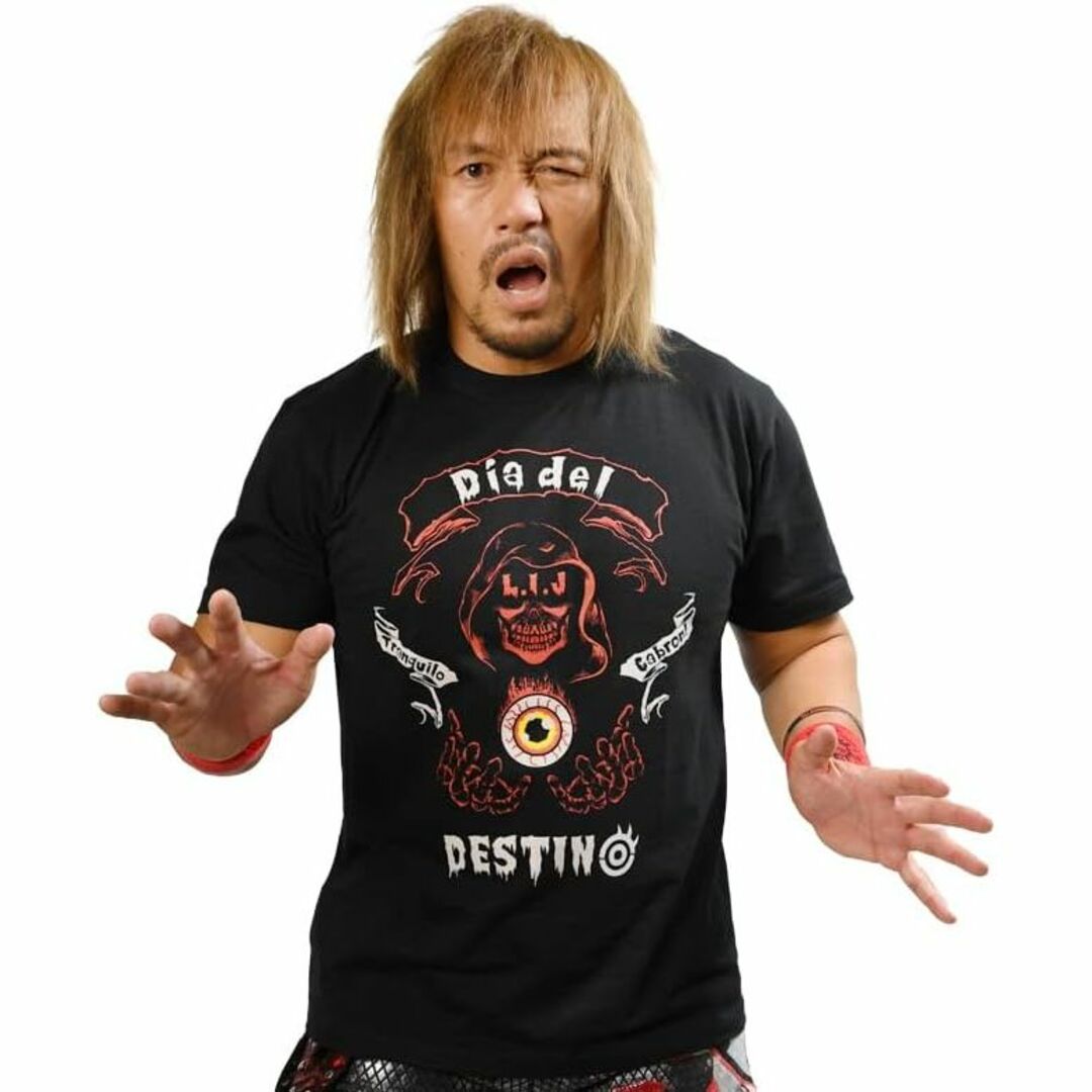 内藤哲也 Tシャツ XL Dia del DESTINOロスインゴ新日本プロレス スポーツ/アウトドアのスポーツ/アウトドア その他(格闘技/プロレス)の商品写真