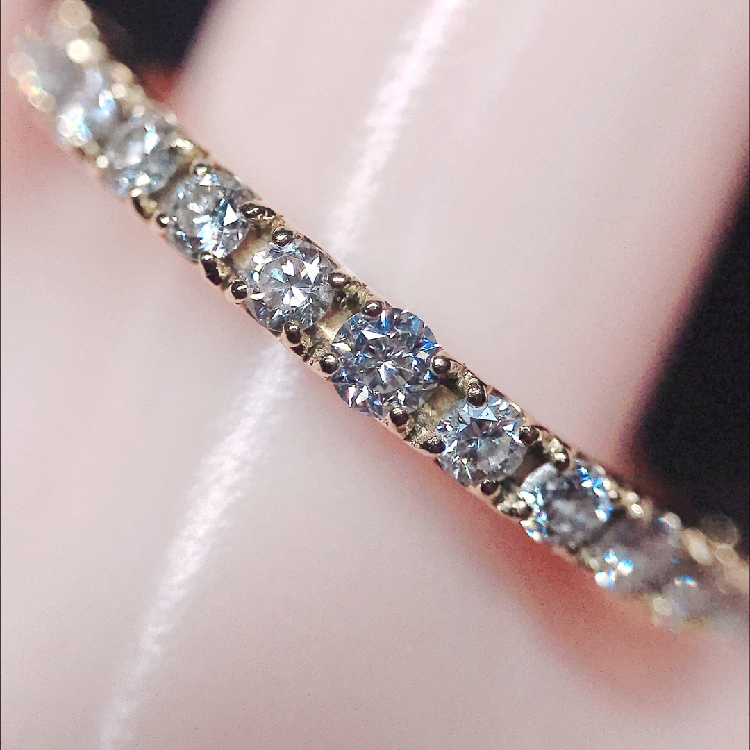 希少☆Wish upon a star ダイヤエタニティリング　0.717ct