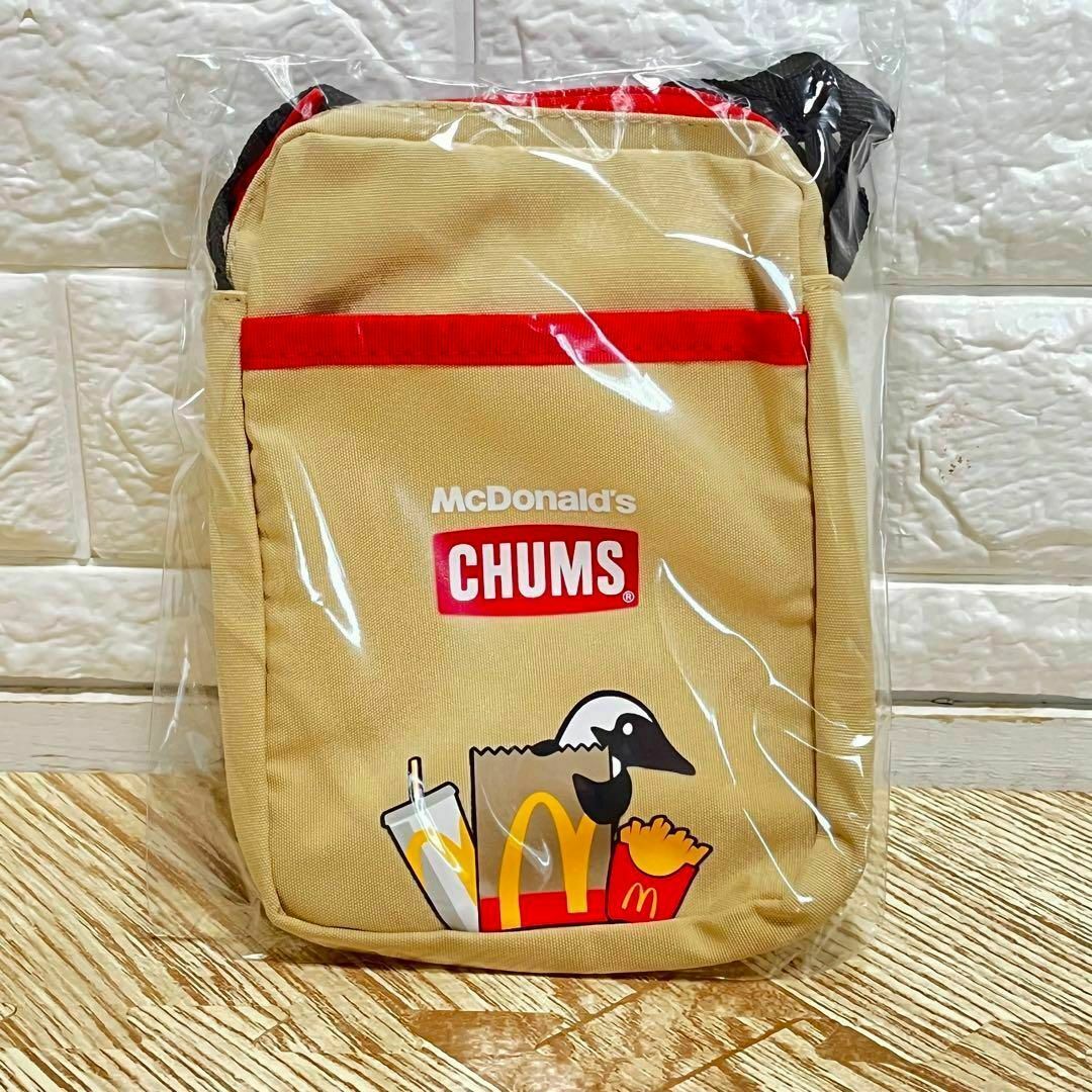 CHUMS(チャムス)のチャムス CHUMS ミニショルダーバック ジッパーポーチ クリーニングクロス レディースのバッグ(ショルダーバッグ)の商品写真