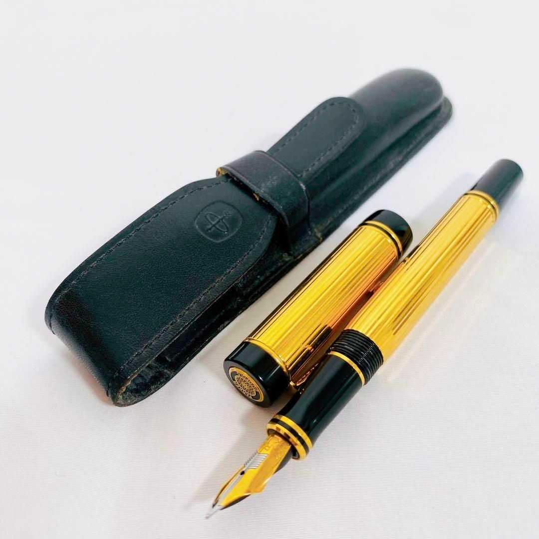 希少】PAKER パーカー デュオフォールド 18K 18金 X 極細 万年筆 750