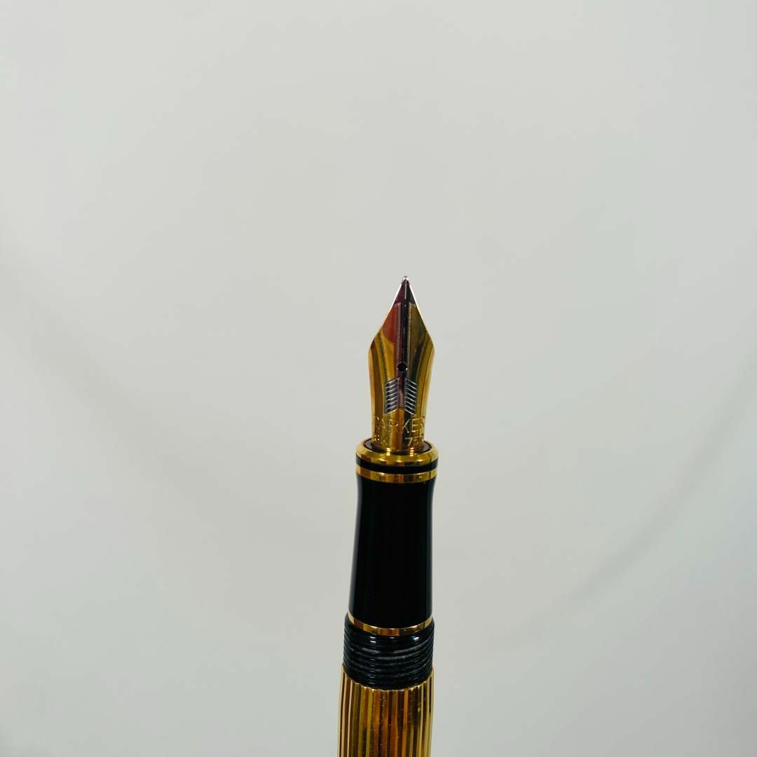 希少】PAKER パーカー デュオフォールド 18K X 万年筆 750-