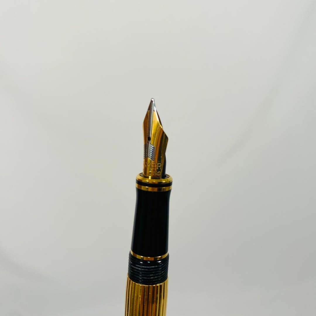 希少】PAKER パーカー デュオフォールド 18K 18金 X 極細 万年筆 750