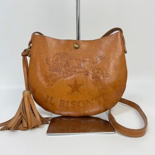 IL BISONTE - 23H39 IL BISONTE イルビゾンテ ショルダーバッグ 本革の