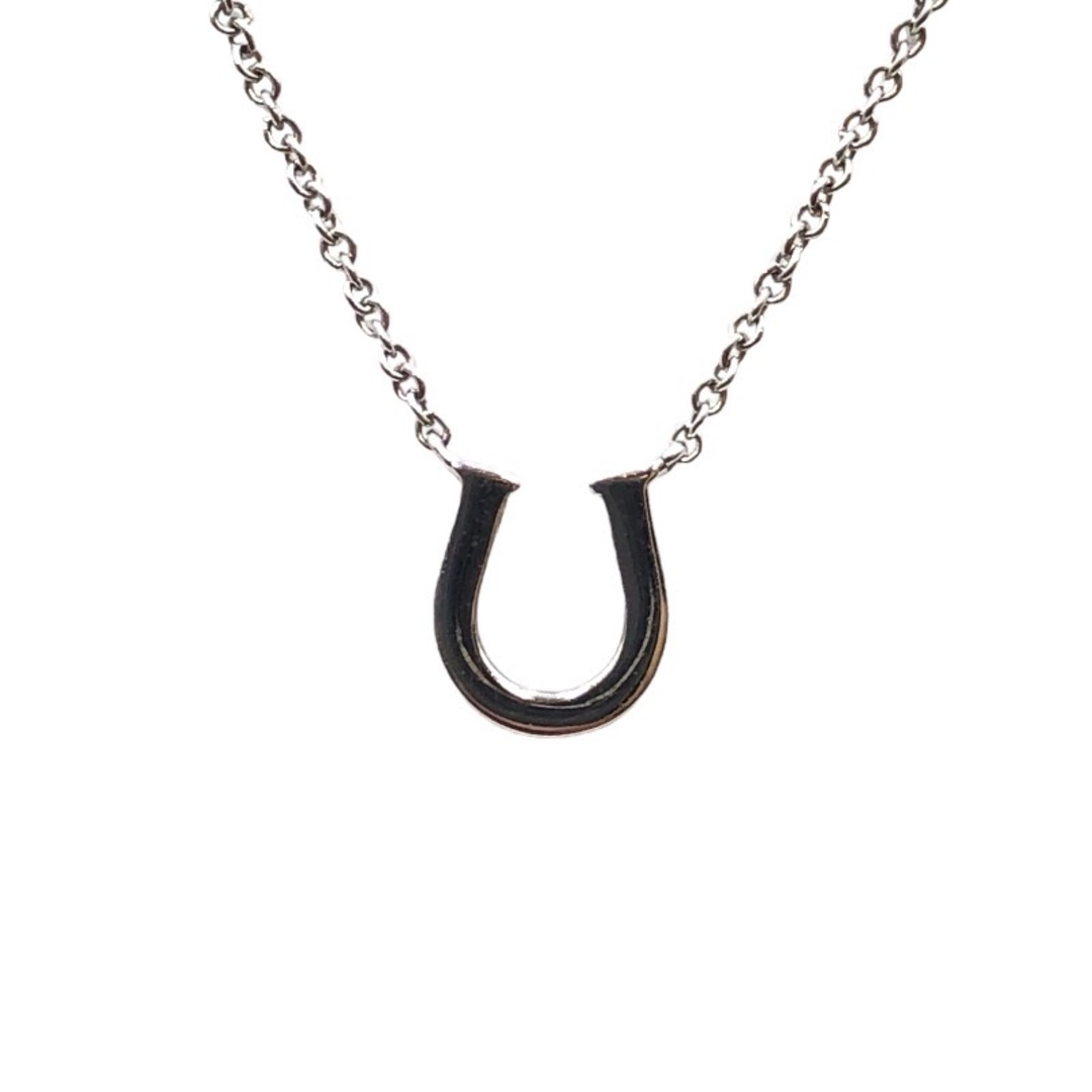 ティファニー TIFFANY&CO ホースシューモチーフダイヤネックレス K18