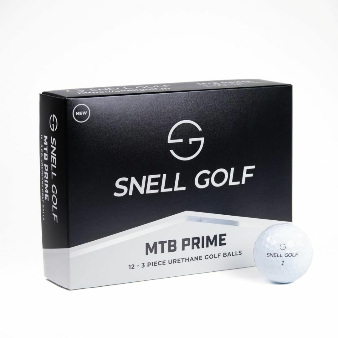 Snell Golf MTB PRIME（白）１ダース 日本正規品 ■ USGA