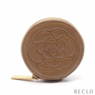 CHANEL カメリアキーケース グレージュ