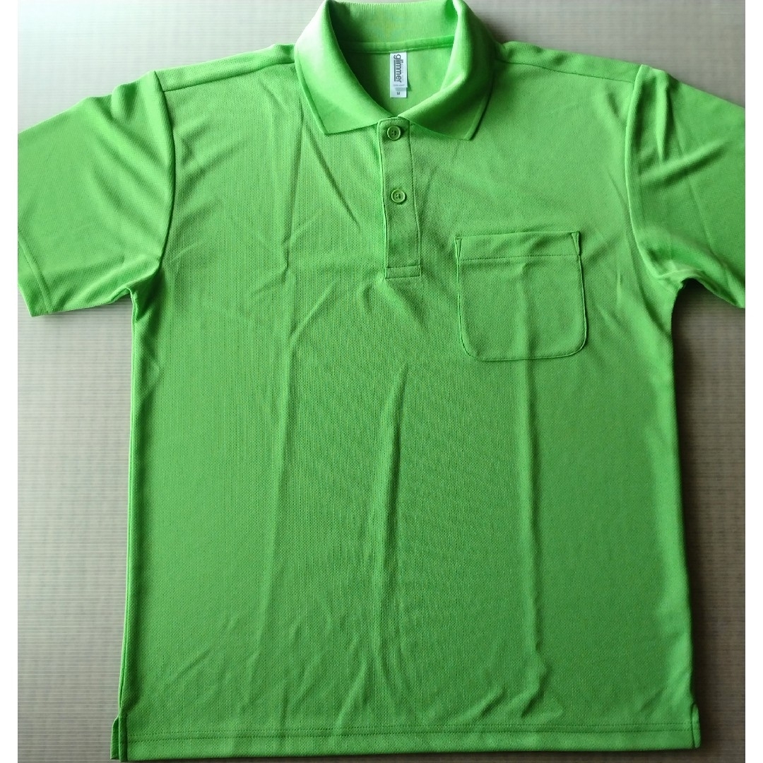 ドライポロシャツ ２枚（ネイビー＆ライム） メンズのトップス(ポロシャツ)の商品写真