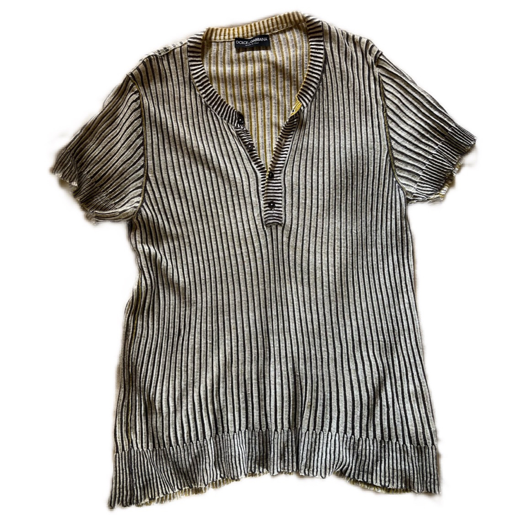 DOLCE&GABBANA(ドルチェアンドガッバーナ)のドルチェアンドガッバーナ　半袖トップス メンズのトップス(Tシャツ/カットソー(半袖/袖なし))の商品写真