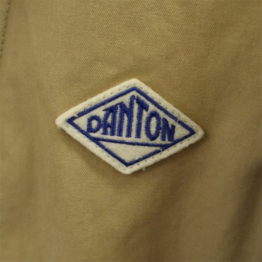 DANTON - ダントン ワッペン カバーオールジャケット 34 ベージュ