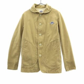 ダントン(DANTON)のダントン ワッペン カバーオールジャケット 34 ベージュ DANTON ロゴ レディース 【中古】  【230920】(ロングコート)