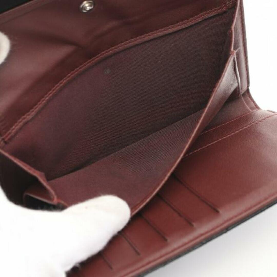 CHANEL(シャネル)のマトラッセ 三つ折り長財布 ラムスキン ブラック シルバー金具 レディースのファッション小物(財布)の商品写真