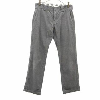 ディッキーズ(Dickies)のディッキーズ バナーバレットコラボ ワークパンツ 1 グレー Dickies Banner Barrett レディース 【中古】  【230920】(ショートパンツ)