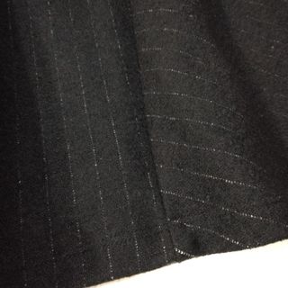theory - セオリー ✿ ワンピース 0 黒 ストライプ 袖スリット