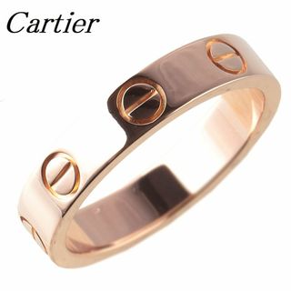 カルティエ(Cartier)のカルティエ ミニラブリング #47 AU750PG 保証書(2008年) Cartier【13485】(リング(指輪))