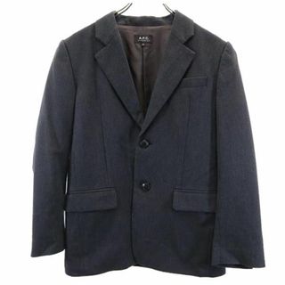 A.P.C - A.P.C. フランス製 ヘリンボーン ネップウール フーデット