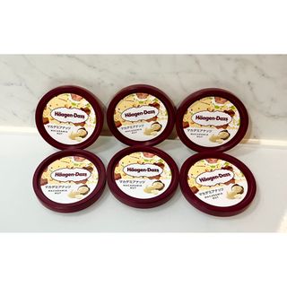 ハーゲンダッツの蓋　6枚　Häagen-Dazs 工作/コレクション用