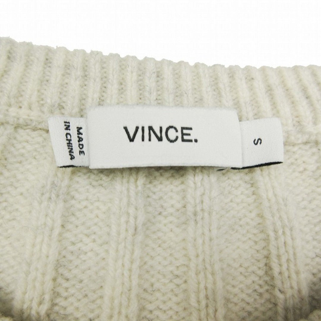 【美品】vince ウール カシミア ニット カットソー