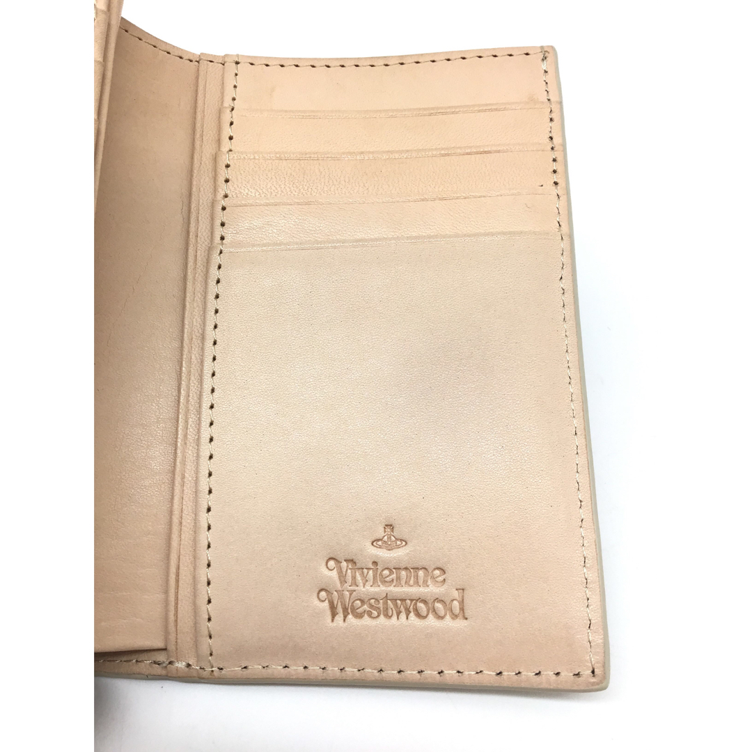 Vivienne Westwood WOBBLE CHECK 口金三つ折り財布