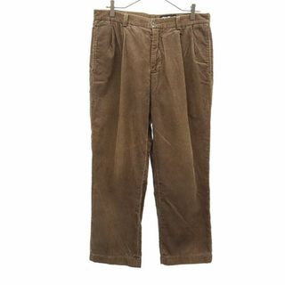 エディーバウアー(Eddie Bauer)のエディーバウアー コーデュロイパンツ w33 ブラウン Eddie Bauer メンズ 【中古】  【230920】(ワークパンツ/カーゴパンツ)