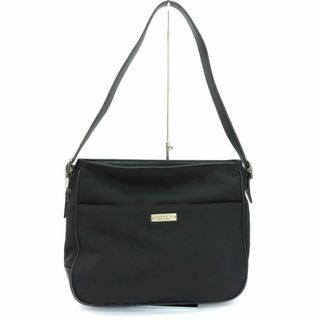 コーチ(COACH)のコーチ ワンショルダーバッグ レザー ロゴプレート 無地 J9P-6242 肩掛け ブランド 鞄 黒 レディース ブラック COACH(ショルダーバッグ)