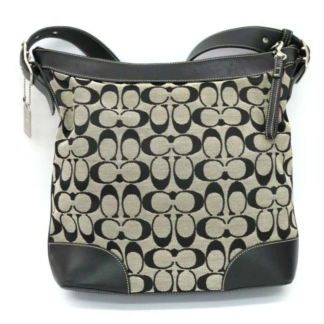 COACH - コーチ ショルダーバッグ シグネチャー キャンバス/レザー