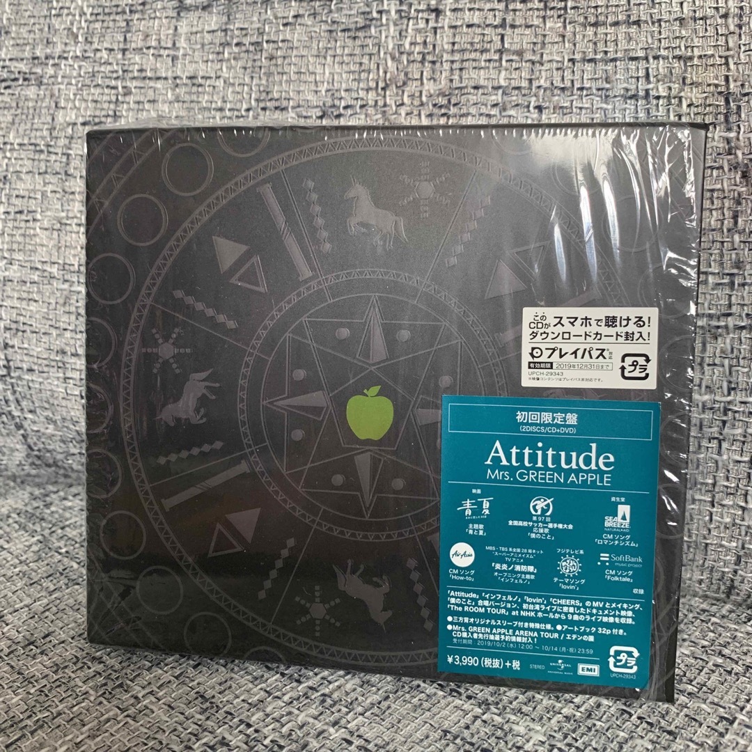 Mrs. GREEN APPLE attitude 初回限定盤ミセスラ