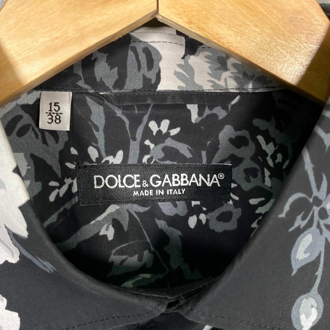 『DOLCE&GABBANA』ドルチェアンドガッバーナ (38) 花柄シャツ 『DOLCE&GABBANA』ドルチェアンドガッバーナ (38) 花柄シャツ