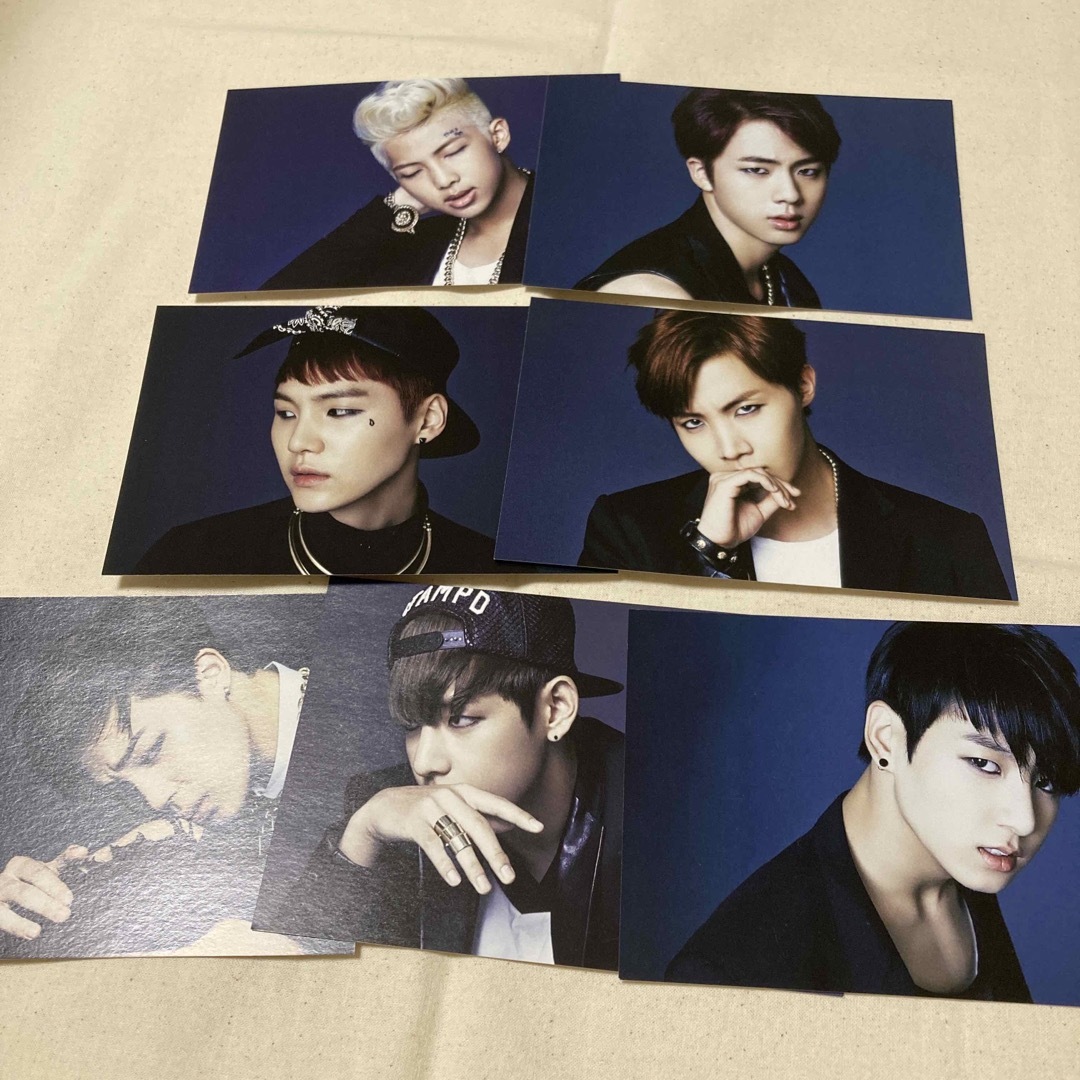 BTS DARK&WILD 購入特典 ポストカード　フォトカードセット