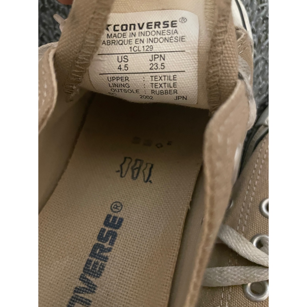 ALL STAR（CONVERSE）(オールスター)のconverse コンバース オールスター　ベージュ レディースの靴/シューズ(スニーカー)の商品写真