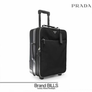 030915-07ブランド名超美品♡PRADAプラダ キャリーバッグ2輪 トランクカート 旅行鞄 ブラック