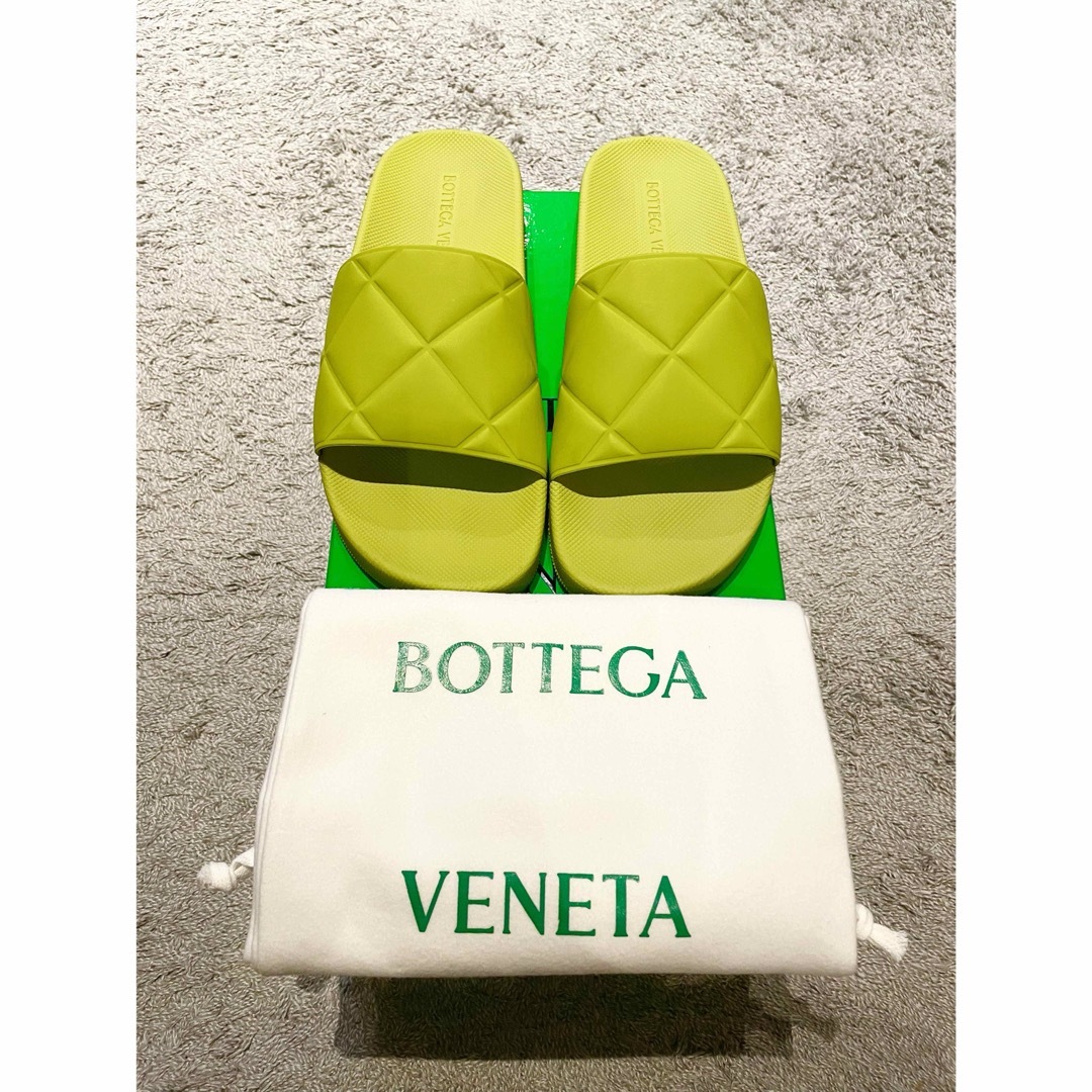 BottegaVenetaボッテガヴェネタ スライダー サンダル40 グリーン