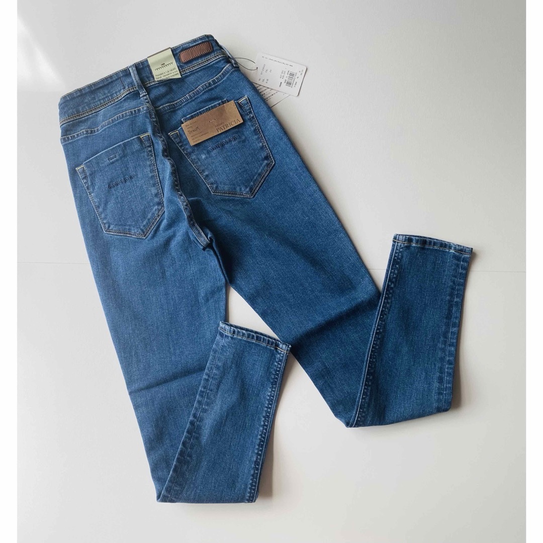 新品 YANUK PATRICIA 22インチ フラットブルー 22aw 日本製 - デニム