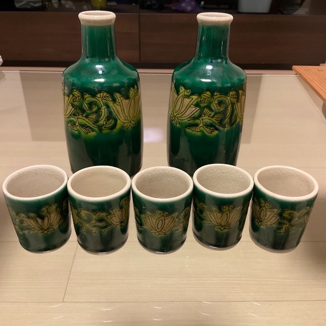 九谷青窯(クタニセイヨウ)の九谷焼 酒器 エンタメ/ホビーの美術品/アンティーク(陶芸)の商品写真