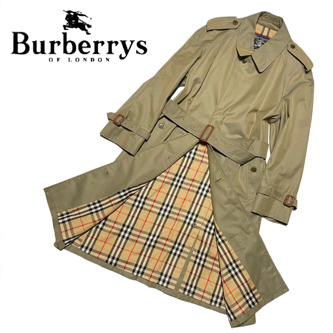 BURBERRY   Burberrys バーバリー カーキ 玉虫色 ステンカラーコート