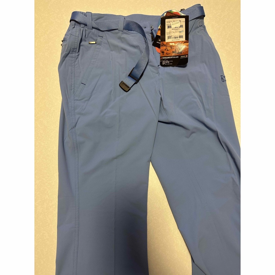 ミレー MILLET ズボン トレッキングパンツ 登山ウェア 水色 ブルー