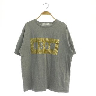 エムエスジイエム(MSGM)のエムエスジーエム MSGM メタリックロゴTシャツ カットソー 半袖(Tシャツ/カットソー(半袖/袖なし))